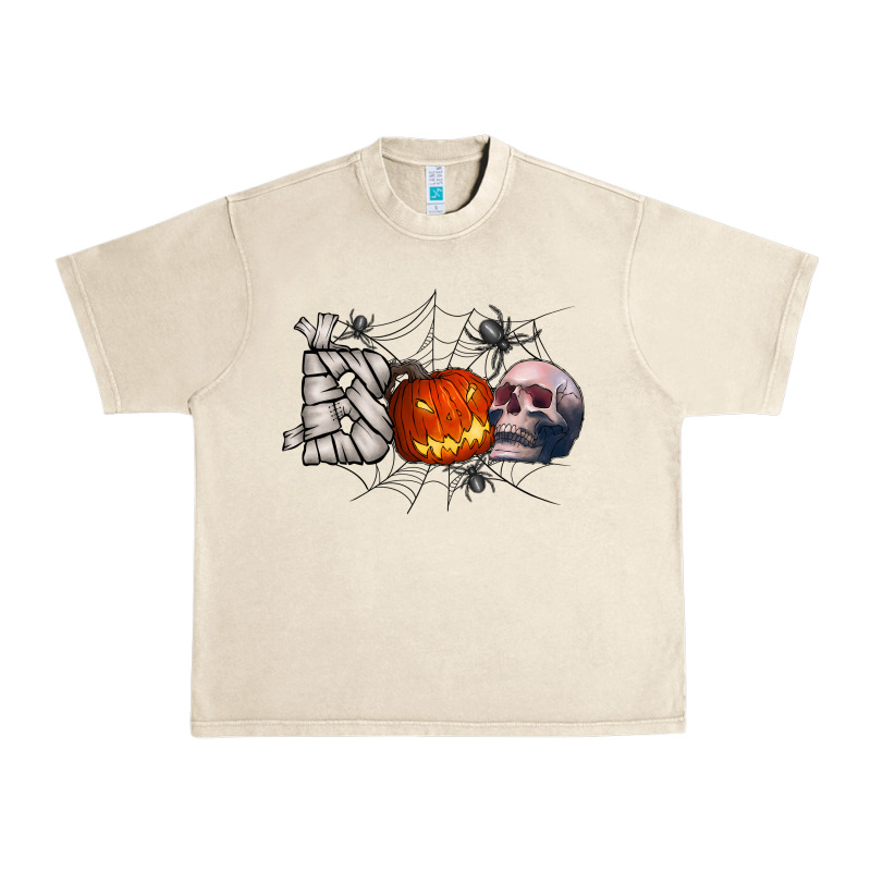 Boo Urban Heavy Tee by CowhideDigitalArt | Teevron