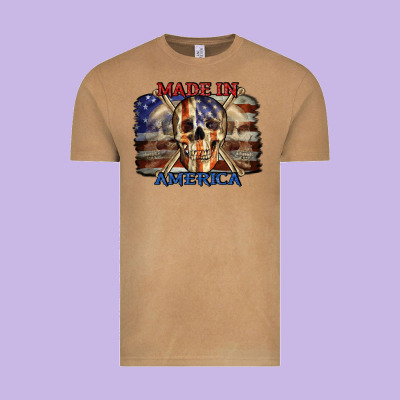 Made In America 4th Of July Vintage Tee Designed By Cowgirlartshop