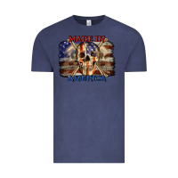 Vintage Denim Made in America 4th of july Vintage Tee - CowGirlArtShop