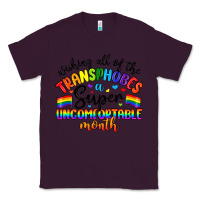Plum wishing all of the transphobes uncomfortable month Classic Tee - Artiststas
