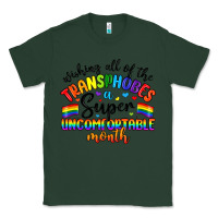 Sports Green wishing all of the transphobes uncomfortable month Classic Tee - Artiststas
