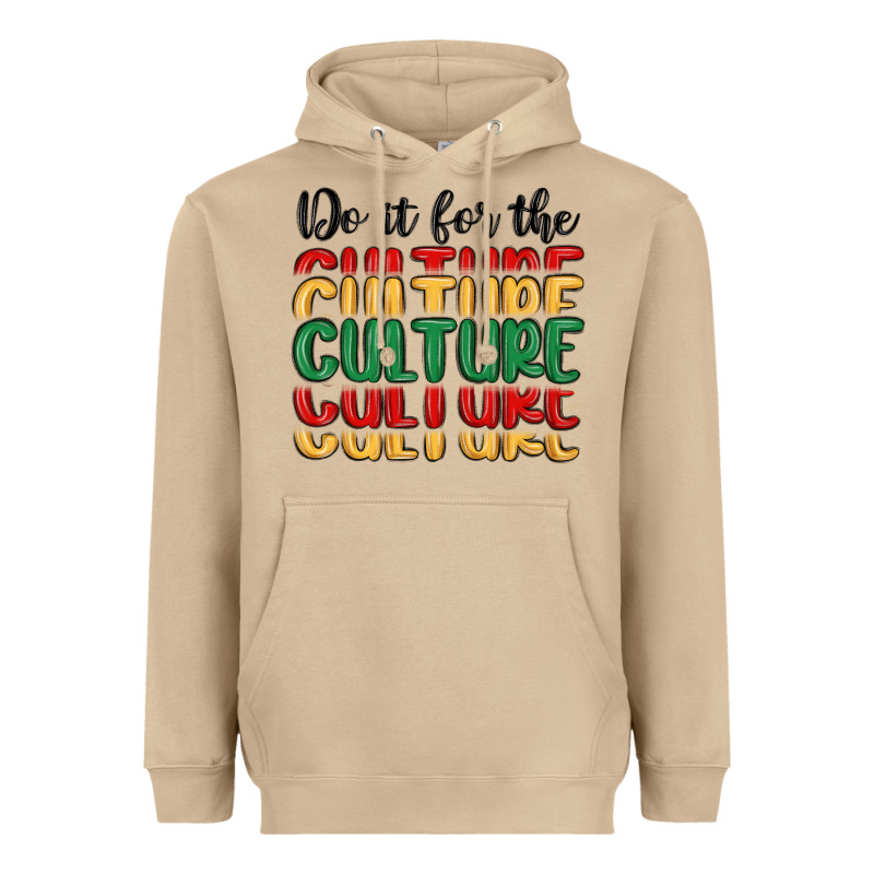 Do It For The Culture Heavyweight Hoodie by MaliasSmallBusiness | Teevron
