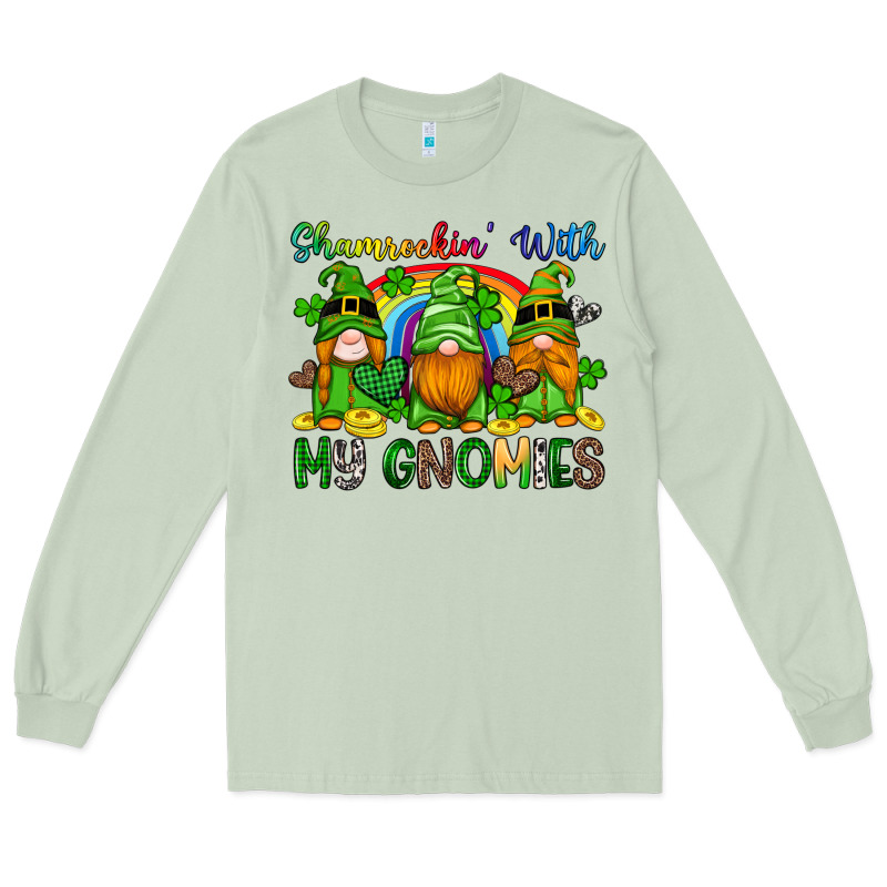 Shamrockin With My Gnomies Long Sleeve Tee by Artiststas | Teevron