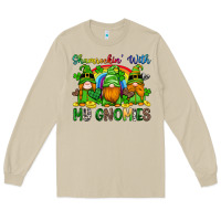 Mushroom shamrockin with my gnomies Long Sleeve Tee - Artiststas