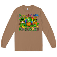 Toasted Coconut shamrockin with my gnomies Long Sleeve Tee - Artiststas