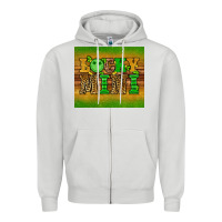 Dove Grey st patricks day lucky mini Zipper Hoodie - Artiststas