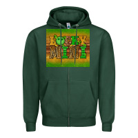 Sports Green st patricks day lucky mini Zipper Hoodie - Artiststas