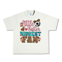 Pistachio little sister biggest fan soccer Urban Heavy Tee - HRA Design Shop