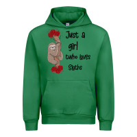 Emerald just a girl who loves sloths Urban Hoodie - Bettercallsaul