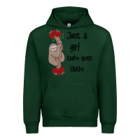 Forest Green just a girl who loves sloths Urban Hoodie - Bettercallsaul