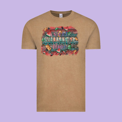 Sweet Summer Time Vintage Tee Designed By Sublimationcraftshop