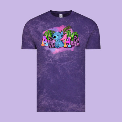 Aloha Stitch Vintage Tee Designed By Adodesignshop