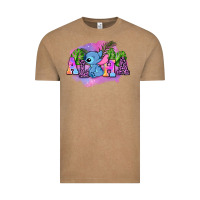 Vintage Coffee aloha stitch Vintage Tee - AdoDesignShop