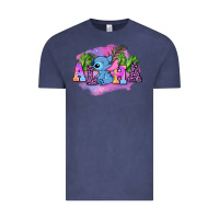 Vintage Denim aloha stitch Vintage Tee - AdoDesignShop