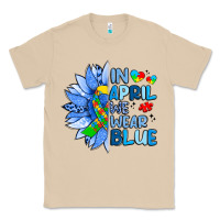 Mushroom in april we wear blue sunflower Classic Tee - Artiststas