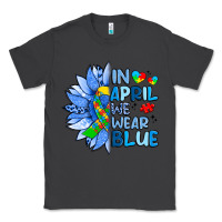 Smoke in april we wear blue sunflower Classic Tee - Artiststas