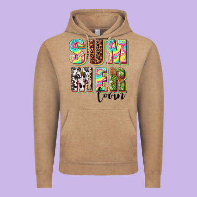 Summer Lovin Vintage Hoodie Designed By Texasbilliewilder
