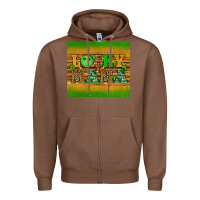 Chestnut st patricks day lucky mama Zipper Hoodie - Artiststas