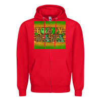 Red st patricks day lucky mama Zipper Hoodie - Artiststas
