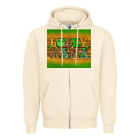 Sandshell st patricks day lucky mama Zipper Hoodie - Artiststas