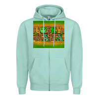 Seafoam st patricks day lucky mama Zipper Hoodie - Artiststas