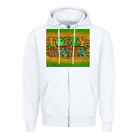 White st patricks day lucky mama Zipper Hoodie - Artiststas