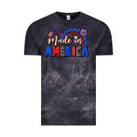 Cloud Black Made in America 4th of july Vintage Tee - CowGirlArtShop