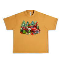 Peanut Butter merry christmas truck afro gnomies Urban Heavy Tee - FaDigitalArtStudio