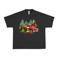 Merry Christmas Truck Afro Gnomies Urban Heavy Tee | Teevron