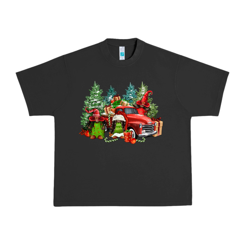 Merry Christmas Truck Afro Gnomies Urban Heavy Tee by FaDigitalArtStudio | Teevron