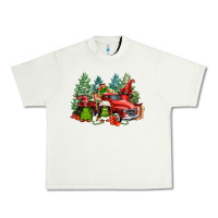 Pistachio merry christmas truck afro gnomies Urban Heavy Tee - FaDigitalArtStudio