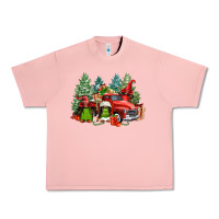 Salmon merry christmas truck afro gnomies Urban Heavy Tee - FaDigitalArtStudio