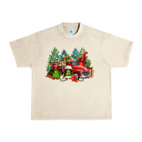Sandshell merry christmas truck afro gnomies Urban Heavy Tee - FaDigitalArtStudio