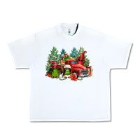 White merry christmas truck afro gnomies Urban Heavy Tee - FaDigitalArtStudio