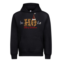 Black Ho Ho Ho Merry Christmas Urban Hoodie - Bettercallsaul