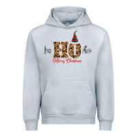 Heather Grey Ho Ho Ho Merry Christmas Urban Hoodie - Bettercallsaul