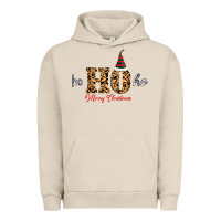 Pigment French Oak Ho Ho Ho Merry Christmas Urban Hoodie - Bettercallsaul
