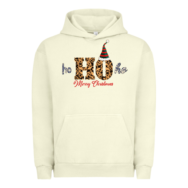Ho Ho Ho Merry Christmas Urban Hoodie by Bettercallsaul | Teevron