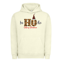 Pigment Pistachio Ho Ho Ho Merry Christmas Urban Hoodie - Bettercallsaul