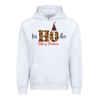 White Ho Ho Ho Merry Christmas Urban Hoodie - Bettercallsaul
