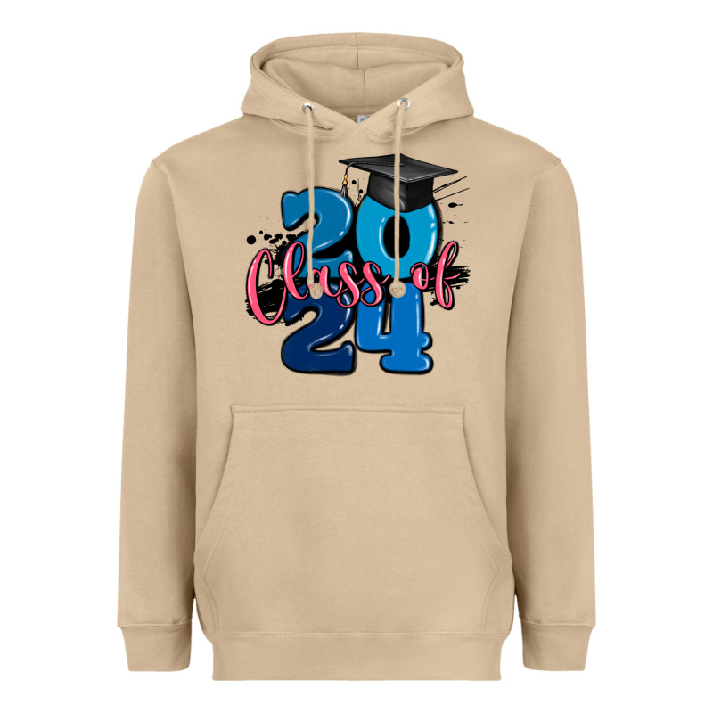 Class Of 2024 Heavyweight Hoodie by MaliasSmallBusiness | Teevron