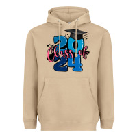 Mushroom class of 2024 Heavyweight Hoodie - MaliasSmallBusiness