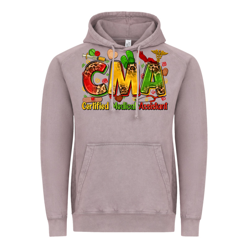 Certified Medical Assistant Juneteenth Vintage Hoodie by Zillion Design Studio | Teevron