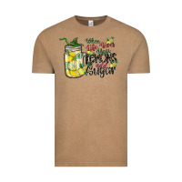 Vintage Coffee when life gives you lemons add sugar Vintage Tee - SublimationCraftShop