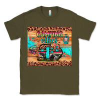 Army Green camping vibes Classic Tee - JahusDesignShop