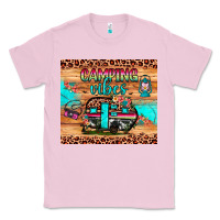 Bubblegum Pink camping vibes Classic Tee - JahusDesignShop