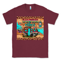 Burgundy camping vibes Classic Tee - JahusDesignShop