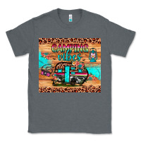 Charcoal Heather camping vibes Classic Tee - JahusDesignShop