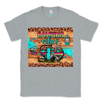 Heather Grey camping vibes Classic Tee - JahusDesignShop