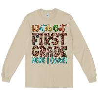 Mushroom watch out first grade here i come! Long Sleeve Tee - JahusDesignShop